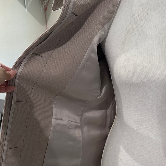 Burberry Taupe Belted Trench Coat - Picture 6 of 11